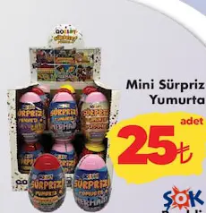 GOKİDY OYUNCAK MİNİ SÜRPRİZ YUMURTA